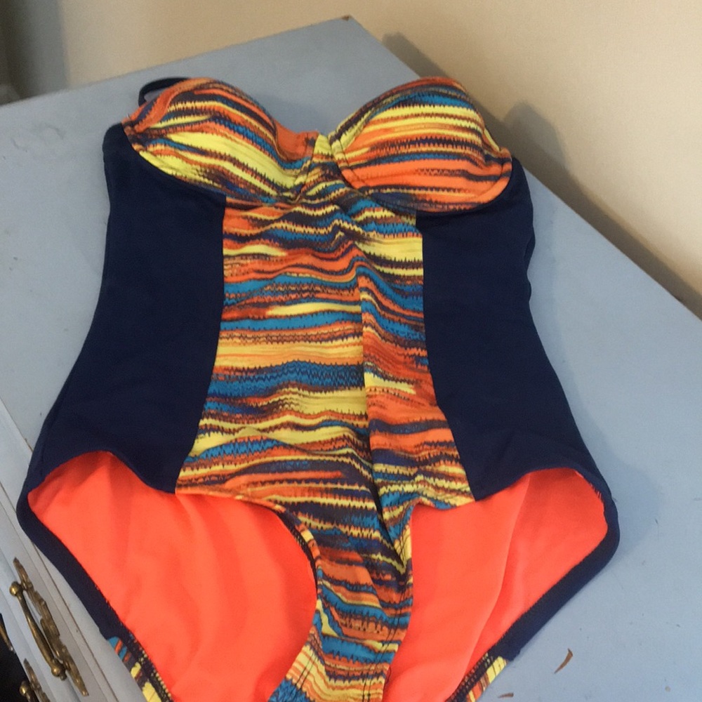 Hurley strapless one piece